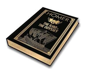 HOMER The Iliad & the Odyssey Deluxe Hardbound Edition Printed Upside Down